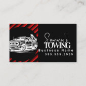 Fahrzeugdetailing QR-Code  Visitenkarte (Vorderseite)