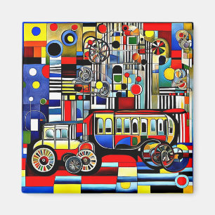 Fahrzeuge auf Rädern 10 Magnet