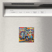Fahrzeuge auf Rädern 3 Magnet (In Situ (Geschirrspüler))