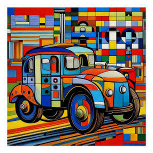 Fahrzeuge auf Rädern 3 Poster