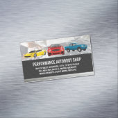 Fahrzeuge | Mechanische Dienste Magnetische Visitenkarte (Beispiel)