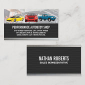 Fahrzeuge | Mechanische Dienste Visitenkarte (Vorne/Hinten)