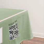 Fahrzeuge mit weißem Sage Roush Pink 60 x 84 QR Co Tischdecke (Beispiel)