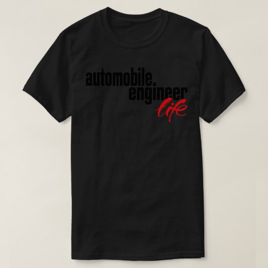 Fahrzeugingenieur T-Shirt (Design vorne)