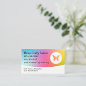 Fahrzeugklassen und Zubehör Visitenkarte (Stehend Vorderseite)