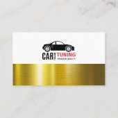 Fahrzeugoptimierung | Auto Shop Visitenkarte (Rückseite)