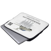 Fahrzeugsynergie - Laptop-Sieb 13" Laptopschutzhülle (Vorne Knopf)