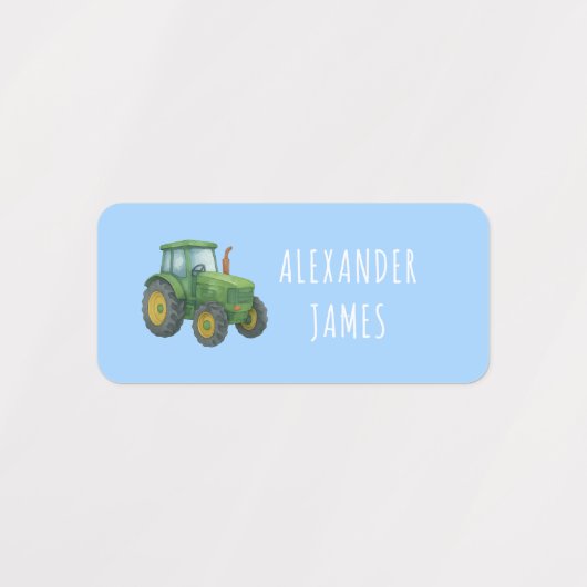 Fahrzeugtransport zurück zur Schule Kleidungskids Etiketten (Design 1)