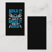 Fahrzeugtuning Mechanical Race Break Engineering Visitenkarte (Vorne/Hinten)