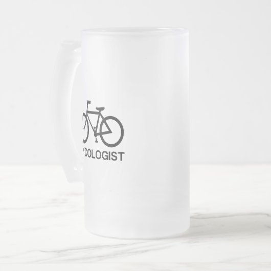 FAHRZYKOLOGISCH MATTGLAS BIERGLAS (Vorderseite Links)