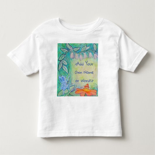 Faia Garden Blume Fantasy Kunst, Dichtung und Musi Kleinkind T-shirt (Vorderseite)