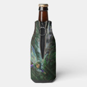 Faia und Burgen Fantasy Kunst, Dichtung und Musik Flaschenkühler (Flasche Rückseite)
