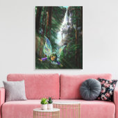 Faia und Burgen Fantasy Kunst, Dichtung und Musik Leinwanddruck (Insitu (Wohnzimmer))