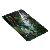 Faia und Burgen Fantasy Kunst, Dichtung und Musik Magnet (Rechte Seite)