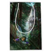 Faia und Burgen Fantasy Kunst, Dichtung und Musik Mittlere Geschenktüte (Vorderseite)