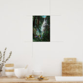Faia und Burgen Fantasy Kunst, Dichtung und Musik Poster (Küche)
