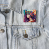 Faiful Fairy Angel Wings Fantasy Art Button (Beispiel)