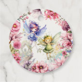 Faigarden Aquarell Kindergeburtstag Vielen Dank Geschenkanhänger (Rückseite)