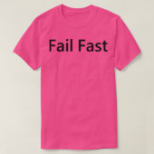 FAIL FAST T-Shirt (Design vorne)