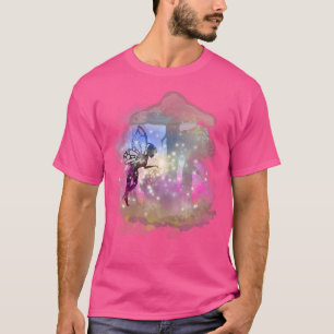 Faillampen Aquarellfarben-Ästhetische Wald Pilze T-Shirt