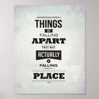 Failling Apart - 8"x10" Art Print Poster