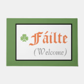 Fáilte Irish Welcome Fußmatte (Vorderseite)