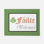 Fáilte Welcome Fußmatte (Vorderseite)