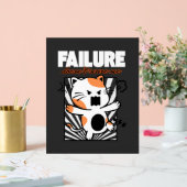 Failure Doesn't Scare Me Acrylschild (Hochzeit)