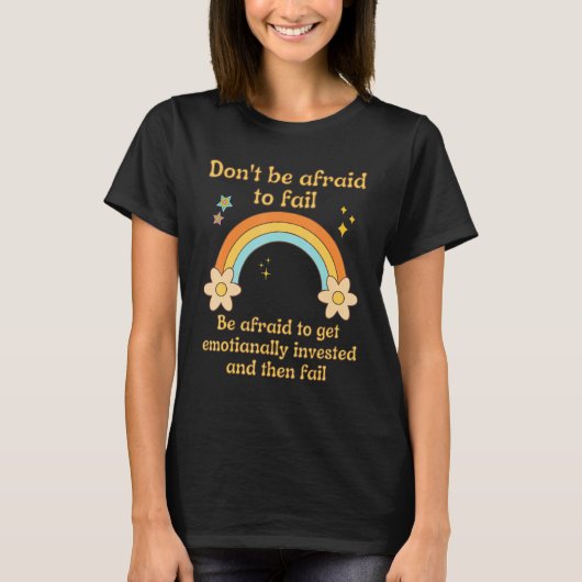 Failure Gen Z Nihilism Existential Crisis Dank Mem T-Shirt (Vorderseite)