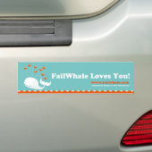 FailWhale-Autoaufkleber Autoaufkleber (Auf Auto)