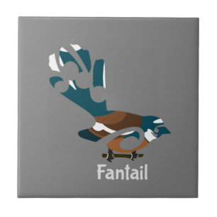 Faintail Piwakawaka Fliese