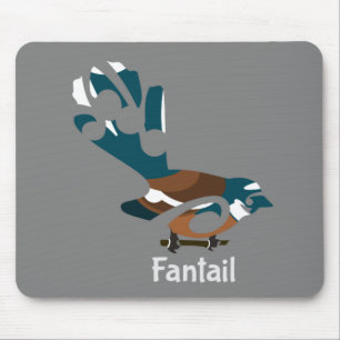 Faintail Piwakawaka Mousepad