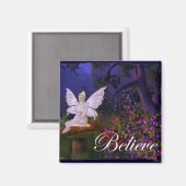 Faion on a Mushroom Design 3 - Glauben Sie Magnet (Vorderseite/Rückseite)