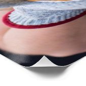 Fair Baking Contest Photo Customize Poster (Ecke)