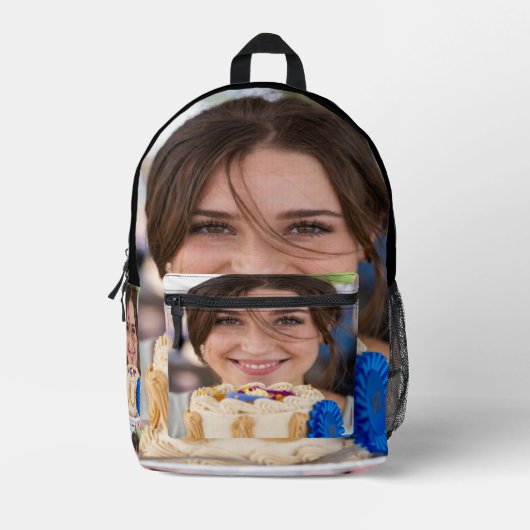 Fair Cooking Contest Photo Customize Bedruckter Rucksack (Vorderseite)