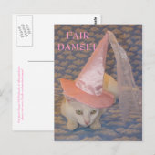FAIR DAMSEL MISSY POSTKARTE (Vorne/Hinten)