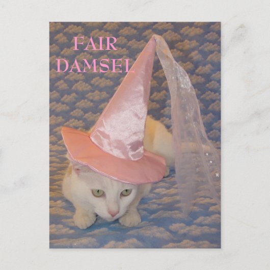 FAIR DAMSEL MISSY POSTKARTE (Vorderseite)