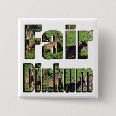 Fair Dinkum Aussie Slang Logo, Button (Vorderseite)