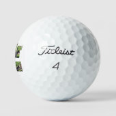 Fair Dinkum Aussie Slang Word with Kangaroos, Golfball (Logo)
