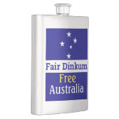 Fair Dinkum Free Australia Flachmann (Rechts)