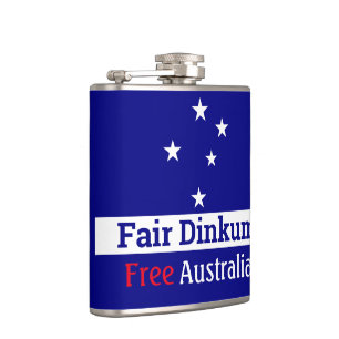 Fair Dinkum Free Australia Flask Flachmann