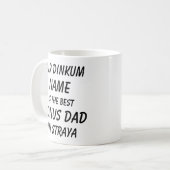 Fair Dinkum NAME BEST BONUS VATER Straya (Australi Kaffeetasse (Vorderseite Links)