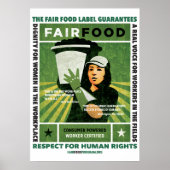 Fair Food Poster - Groß (Vorne)