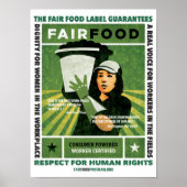 Fair Food Poster - Klein (Vorne)