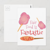 Fair Food Postkarte (Vorne/Hinten)
