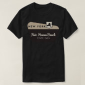 Fair Haven Beach Staat Park New York Begrüßungszei T-Shirt (Design vorne)