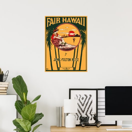 Fair Hawaii Poster (Heimbüro)