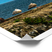 Fair Head Northern Ireland Wall Art Photography Poster (Ecke)