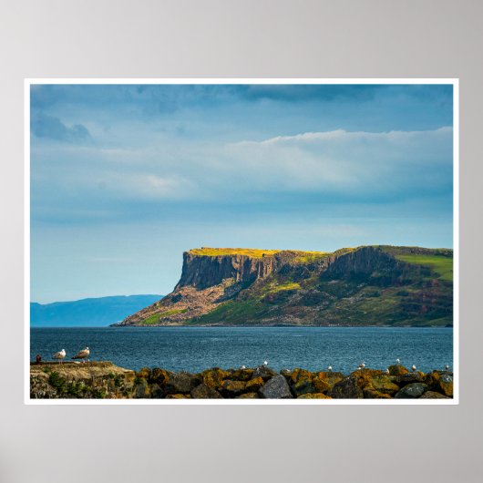 Fair Head Northern Ireland Wall Art Photography Poster (Vorne)
