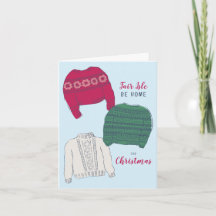 Fair Isle Be Home - Weihnachtspullover